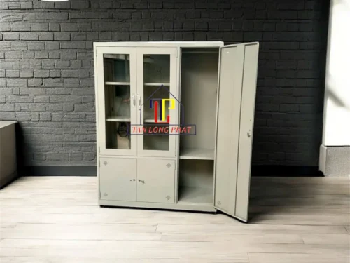 Tủ hồ sơ 5 cánh kính