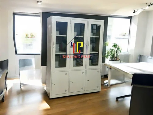 Tủ hồ sơ 6 cánh kính