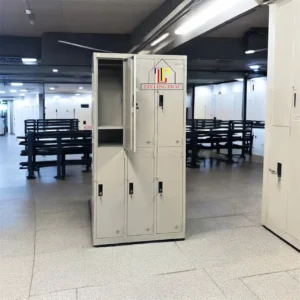 Tủ sắt locker 6 cánh treo đồ