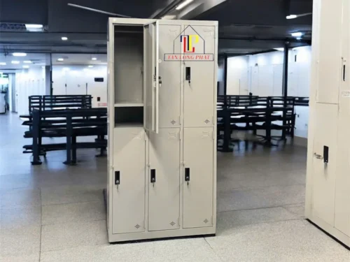 Tủ sắt locker 6 cánh treo đồ