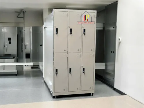 Tủ sắt locker 6 cánh treo đồ