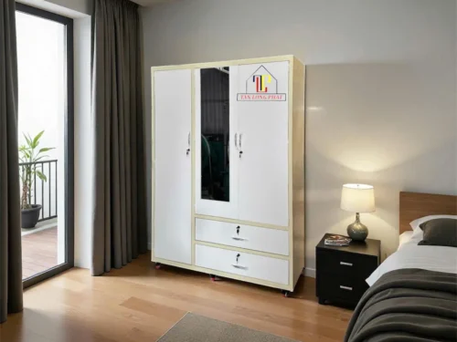 Tủ áo 3 cánh 2 hộc phải