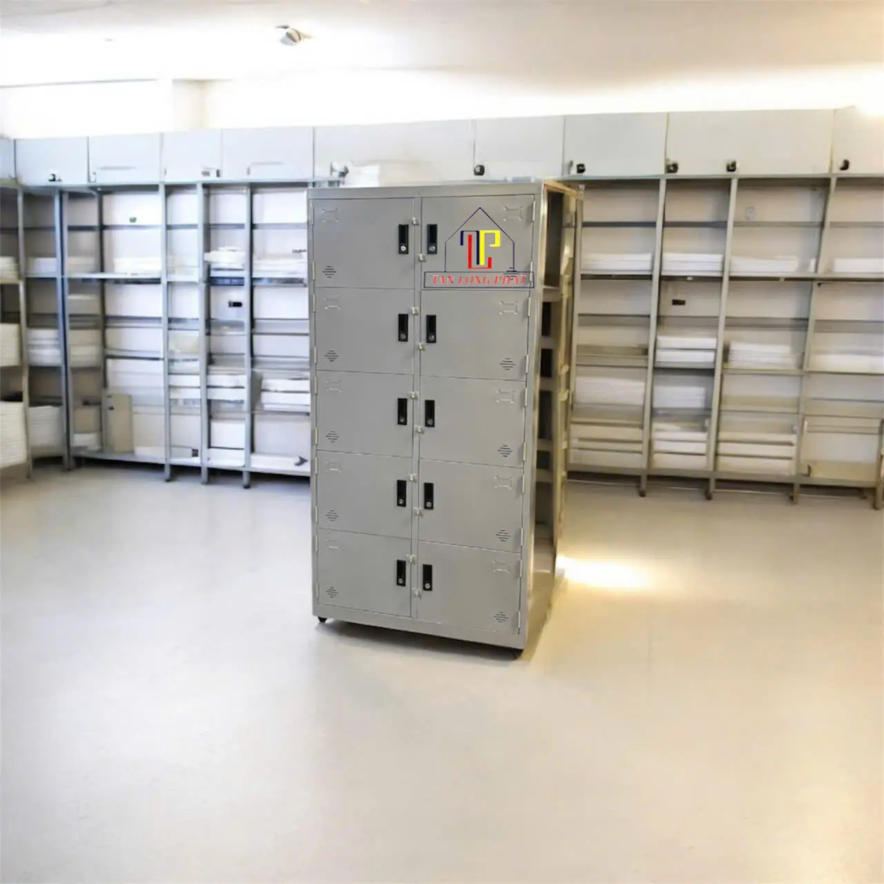 Tủ hồ sơ sắt 10 cánh