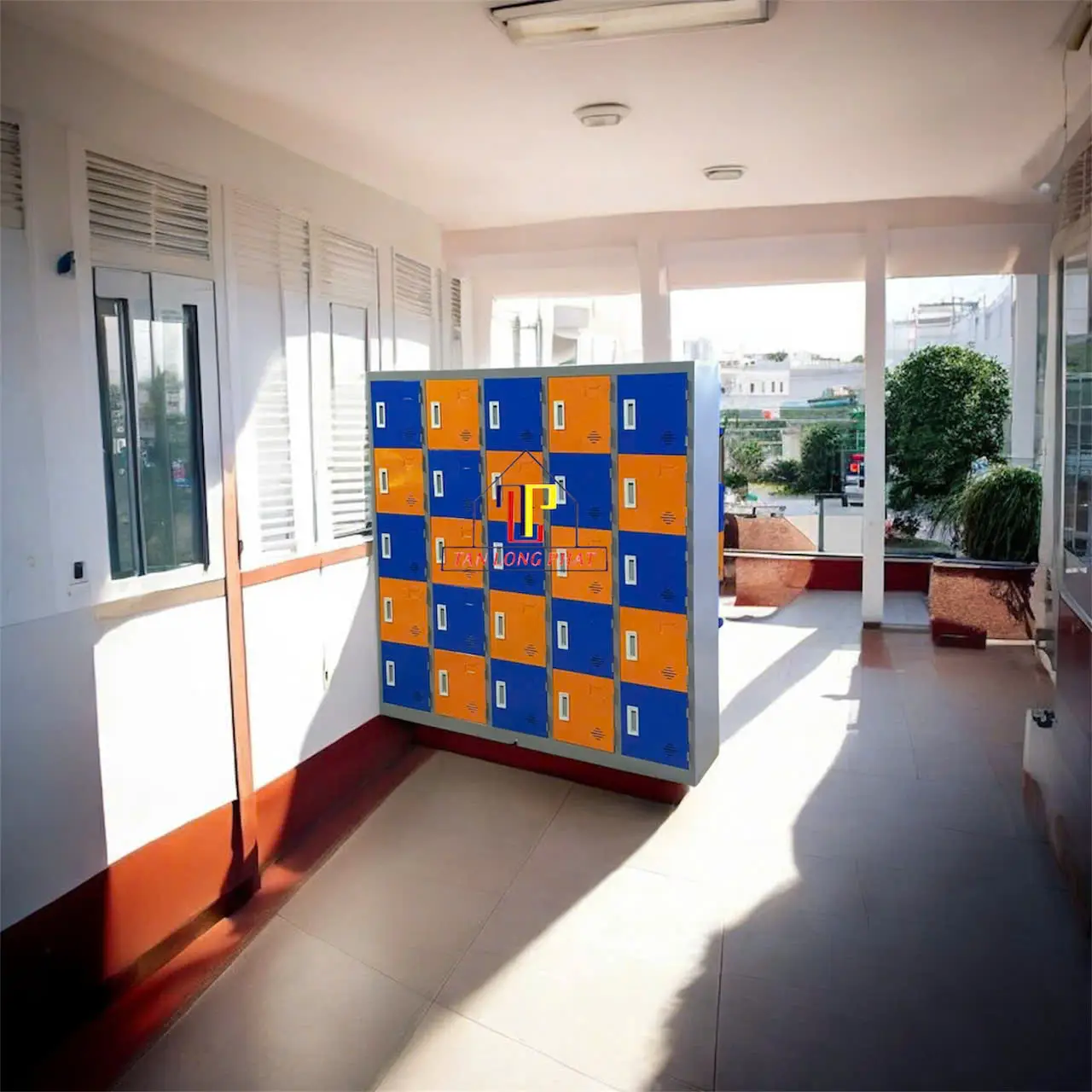 tủ locker trường học